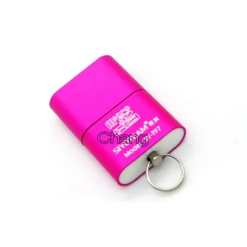 Nešiojamų Mini USB 2.0 Micro SD TF T-Flash Atminties Kortelės Skaitytuvas Adapteris 