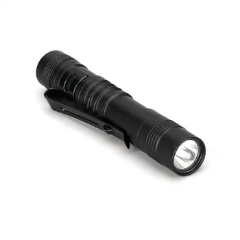 Nešiojamų Mini Vandeniui Penlight 2000LM galingas LED žibintuvėlis AAA Baterijos Galingas LED Lauko Veikla savigynos žibintuvėlis