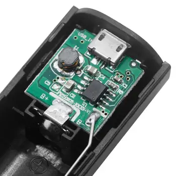 Nešiojamų Mobile USB Power Bank Kroviklis Pakuotėje Dėžutė x Baterija 1 W7N4 Atveju 18650 2021
