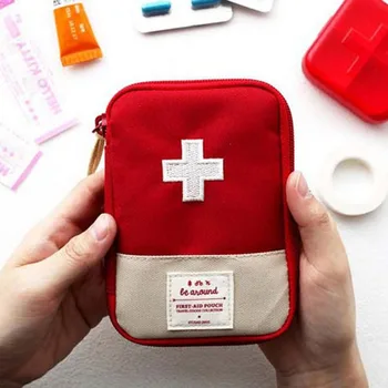 Nešiojamų Pirmosios Pagalbos Skubios Medicinos Maišelį Lauko Travel kit Tuščias maišas Tabletes Išgyvenimo Pagalbos Rinkiniai Kelionių Priedai