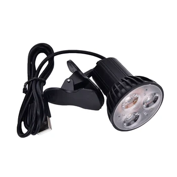 Nešiojamų Stalo Lempa 3 LED Lanksti Įrašo Apie Knygą, Šviesos, Super Šviesus USB Šviesos Nešiojamas KOMPIUTERIS Notebook Namo Apšvietimas