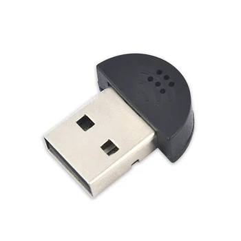 Nešiojamų Studija Kalbos Super Mini USB 2.0 Mikrofonas MIC Garso plokštės Tvarkyklę Nemokamai MSN KOMPIUTERIO Notepad Paskaitas Mokymo