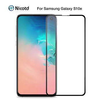 Nicotd Grūdintas Stiklas Samsung Galaxy S10e J4 Plius J6 J8 A6 A7 A8 2018 Screen Protector M20 M30 A30 A50 Apsauginės Stiklo Plėvelės