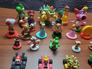 Nintendo žaidimai Super bros Broliai Šachmatų Collector ' s Edition Luigi Persikų Grybų Koopa PVC Duomenys Modelis Žaislai