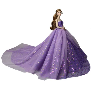 NK 2020 m. Princesė Lėlės Drabužiai Handmake Vestuvių Suknelė Mados Vakarą Šalies Aprangą Barbie Lėlės Priedai FR Lėlės, Žaislai JJ