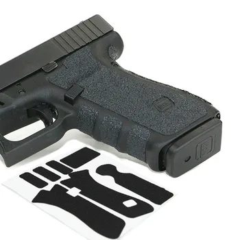 Non-slip Gumos Tekstūros Danga Wrap Juosta Pirštine Glock 19 19X 23 25 32 38 Gen 3 4 5 dėklas 9mm pistoletas Pistoletas Žurnalas priedai