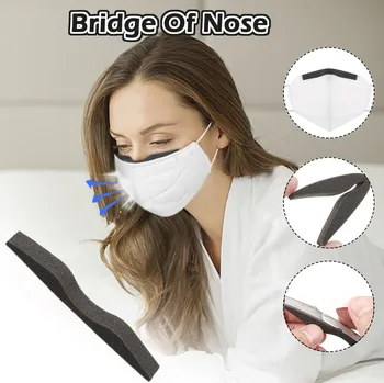 Nosies Pagalvėlės Anti-Rūko Kaukėms Nosies Tiltas, Bloknotai, Lipnios Nosies Pagalvėlės Sponge Patvari Kelią Akiniai nuo Garinimo A30