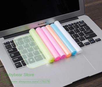 Notebook laptop Silikoninis klaviatūros viršelis odos Lenovo, HP, Acer Asus, universalus 14 15 15.6 17 12 12.5 13.3 13.6 14 colių