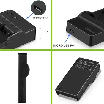 NT-BLC12E BLC12GK BLC12PP, USB kroviklis Skirtas Panasonic Lumix DMC-FZ1000 FZ2000 DMC-G5 G6 G7 GX8 G85 GH2 Kamera, Baterija, kroviklis