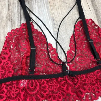 Nėriniai Seksualus apatinis Trikotažas Karšto Erotiniai Kostiumai Skaidrus Moterų Apatinius Sekso naktiniai drabužiai Moterų Pagundai Europos Drabužius Bikini