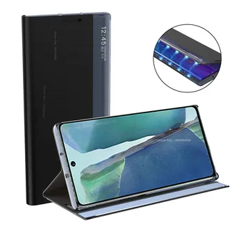 Odinis Magnetinis Smart Flip case for Samsung note 20 ultra Atveju, samsung galaxy note20 ultra pastaba 20ultra ne 20 Stovo dangtelis