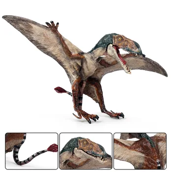 Oenux Naujas Juros periodo Plėšrūnas, Mėsėdis Burna Pterodactyl Kietojo PVC Dinozaurų Pasaulio Gyvūnų Modelio Veiksmų Skaičiai Žaislas Vaikams