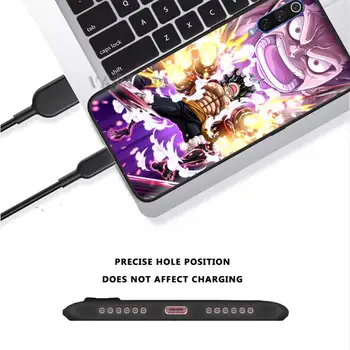 One Piece Anime Atvejais Xiaomi Mi-10 Pastaba Jaunimo CC9 5G CC9E 9T 9 Pro SE Lite Poco X2 F2 Silikoniniai Dangteliai