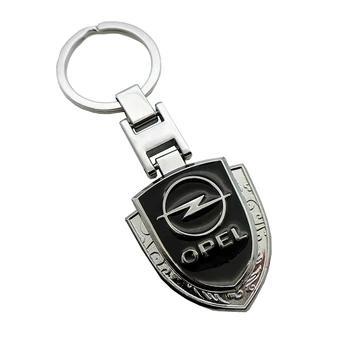 Opel Logotipas Tuščiaviduriai Iš paketų prižiūrėtojų raktinę Raktų pakabukai Grandinės Pakabukas Keychain Automobilių Markių Ženkliukų Emblema Ženklų Chaveiro automobilių stilius