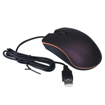 Optinė USB LED Laidinio žaidimų pelės žaidėjus, Žaidimas Pelės Pelėms PC Nešiojamas Kompiuteris dropshipping Didmeninės