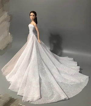 Originalus barbie, suknelė barbie lėlės drabužiai vestuvinė suknelė kokybės prekių sijonas mados princesė suknelė lėlės priedai