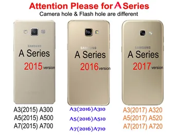 Originalus Blizgučiai Telefono Padengti Fundas Samsung Galaxy A7 A5 A3 J7 J5 J2 J1 Ace 2016 Apversti Atvejais E5 E7 Grand Premjero G530