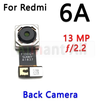 Originalus Kamera Flex Už Xiaomi Redmi Pastaba 6 6A, 7, 7A Pro Plus Pagrindinė Didelis Mažas Priekyje ir užpakalinėje Galinio vaizdo Kamera Flex Kabelis