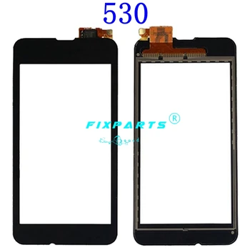 Originalus LCD Jutiklinis Ekranas Nokia Lumia 520 N520 430 435 530 532 Touch Panel Ekrano Jutiklis skaitmeninis keitiklis Išorinės Stiklo Objektyvas Juoda