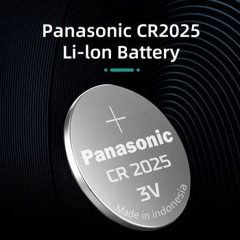 Originalus PANASONIC 10vnt/daug cr2025 Mygtuką Cell Baterijos 3V Monetos Ličio žaidimas, skaitmeninio fotoaparato, vaizdo kameros BR2025 DL2025 CR 2025