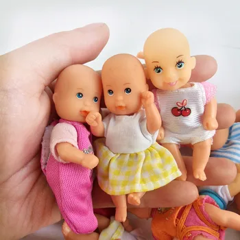 Originalus Retas Nykščio Lėlės Kišenėje Mini Kelly Baby Doll Vaikai Mergina Gimtadienio Dovanų Kolekciją 