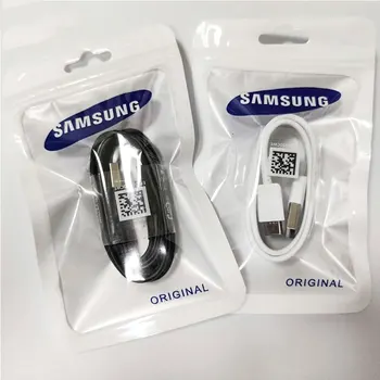 Originalus Samsung c tipo kabelis galaxy 12cm Įkrovimo kabelis greitai greitai įkrauti USB 3.1 Tipas C S8 s9 Plus pastaba 8 9 pastaba A7 A8 A5 A6