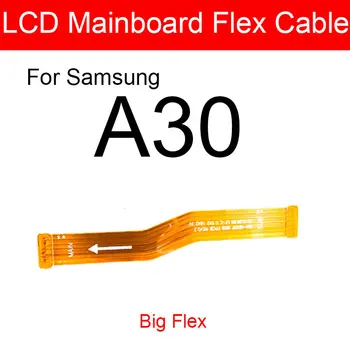 Pagrindinės plokštės Flex Kabelis Samsung Galaxy A10 A20 A30 A40 A50 A60 A70 A40S A920 A750 Plokštė LCD Flex Kabelis Juostelės Dalys