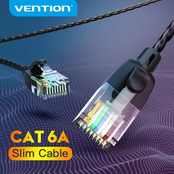 Paj Ethernet Kabelis Cat 6 A 10Gbps UTP RJ 45 Slim Ethernet Patch Kabelis Cat6 Lan Pleistras Laidą Modemo Kabelis Ethernet RJ45