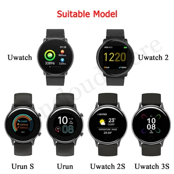 Pakeitimo Juostos Umidigi Uwatch 2S/3S Dirželis Apyrankė Umidigi Urun S Silikoninė Apyrankė Smart Watch Priedai Diržo Kilpos
