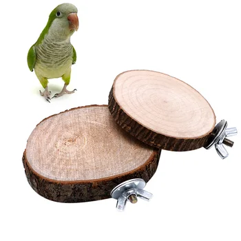 Papūga Naminių Paukščių Kramtyti Žaislas Medinis Kabinti Sūpynės Birdcage Papūga Cockatiel Narvuose Priedai