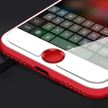 Paramos pirštų Atspaudų Atrakinti Jutiklinį Mygtuką ID Home Mygtuką Lipdukas Raštas Klaviatūra Keycap IPhone 5s 5 SE 4 6 6s 7 Plius