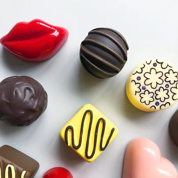 Pasta šaldytuvo magnetu dovanų Modeliavimas maisto šokolado šaldytuvas pasta magnetas saldainiai kambario dekoravimo pasta kūrybos pastaba pranešimai