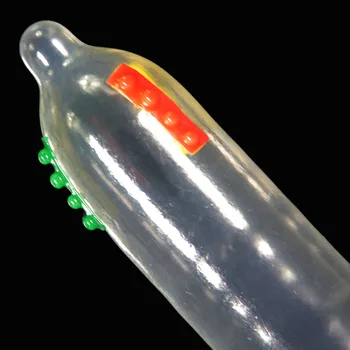 Patraukli Prezervatyvų 3PCS Lyties Suaugusiųjų Jautrios Orgazmas Natūralaus Latekso Punktyras Briaunoti Skatinti Makšties Ultra Plonas Prezervatyvus, Sekso Žaislai