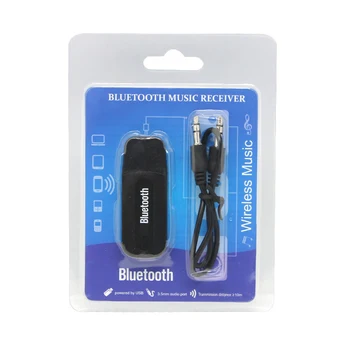 Patvarus USB Bluetooth Adapteris Raktu 3.5 mm Audio Sąsaja Kompiuteris PC Aux Bluetooth2.1 Garsiakalbis Muzikos Imtuvas Siųstuvas