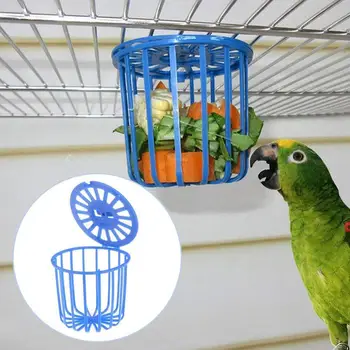 Paukštis Papūga Finansuojančiojo Narve Vaisių, Daržovių Laikiklį Narve Priedai Kabantys Krepšelį Konteinerių Žaislai Naminių Paukščių Prekes