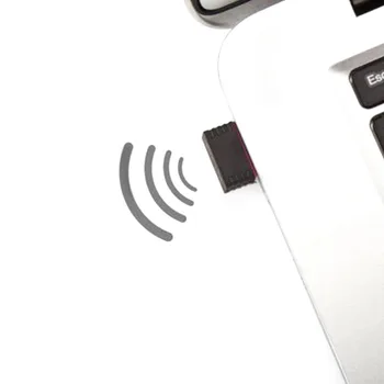 PC LAN 150Mbps Mini Wifi Adapteris USB Wireless Dongle Imtuvą Tinklo Kortelę, Automatinė Aptikimo Funkcija Aukštą spartą ir Efektyviai