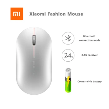 Pelės xiaomi Mi Bluetooth mouse bevielė pelė nešiojamojo kompiuterio pelės& pelės mygtukai