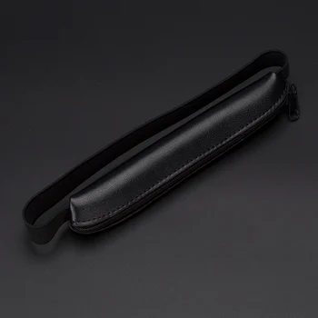 Pen paprastas apsauginis gaubtas su užtrauktuku anti-lost pen padengti susieta sąsiuvinis žymą elastinės juostos saugojimo krepšys