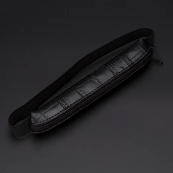 Pen paprastas apsauginis gaubtas su užtrauktuku anti-lost pen padengti susieta sąsiuvinis žymą elastinės juostos saugojimo krepšys