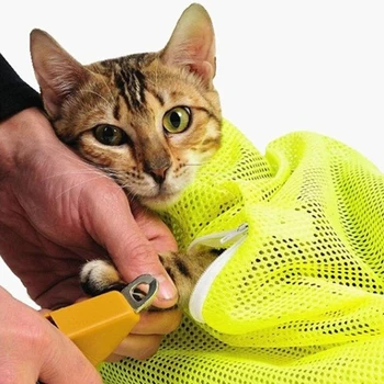 Pet valymo ir viliojimo priemonės skalbinių krepšiai kačių katė vonia krepšiai