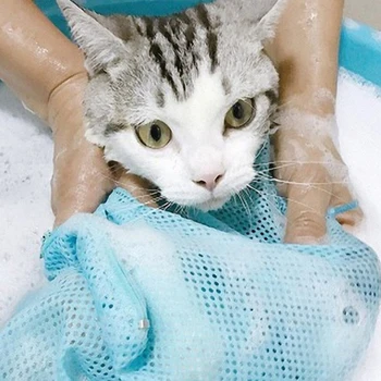 Pet valymo ir viliojimo priemonės skalbinių krepšiai kačių katė vonia krepšiai