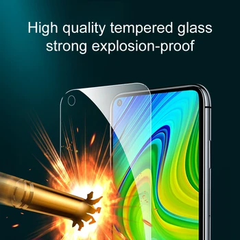 Pilnas draudimas Apsauginis Stiklas Ant Xiaomi Redmi Pastaba 5 6 7 8 9 Pro 9S 8T Grūdintas Stiklas Ekrano apsaugos Redmi 9A 9C 8A 7A 9
