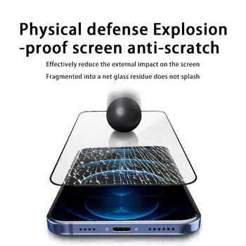 Pilnas draudimas Lenkti Apsauginis Stiklas iphone 12 11 Pro Max 12 Mini Screen Protector Dėl 