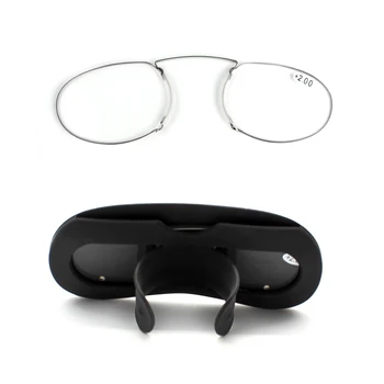 Pince-nez šalių mini nosies įrašą moterų skaitytojų vyrai skaitymo akiniai vyras presbyopia akinius 1.0 1.5 2.0 2.5 3.0 3.5