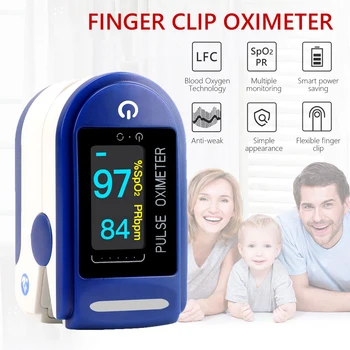Pirštu OLED SPO2 PR Stebėti sveikatos Priežiūros Medicinos Namų ūkio Skaitmeninių Piršto pulse Oximeter Kraujo Deguonies Įsotinimo Matuoklis