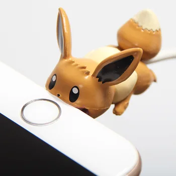 Pokemon Cosplay Pasiūlymo Priedai USB Apsaugos Atveju Kabelis Bite Pikachu Eevee Pokemon Eiti