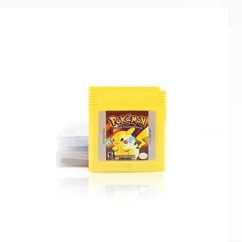 Pokemon Serijos 16 Bitų Vaizdo Žaidimų Kasetė Konsolės Kortelės Nintendo GBC Klasikinis Žaidimas Rinkti Spalvinga Versija anglų Kalba
