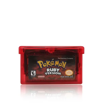 Pokemon Žaidimas Kortelės Serija Ruby Firered Smaragdas, Safyras Vaizdo Žaidimų Kasetė Konsolės Kortelę anglų Kalba, NDSL GB, GBC GBM GBA SP