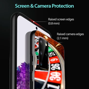 Poker Joker Mados Anti-Atsarginis Dangtelis Skirtas Samsung Galaxy S20 Ultra Plus A01 A11 A21 A31 A41 A51 A71 A91 Telefono Dėklas