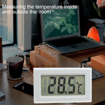 Portbale Skaitmeninis LCD Termometras Vandeniui, Vandens Giluminiai tikslūs Elektroniniai Termometers Su Zondo Matavimo Temperatūra